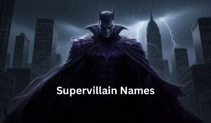 Supervillain Names