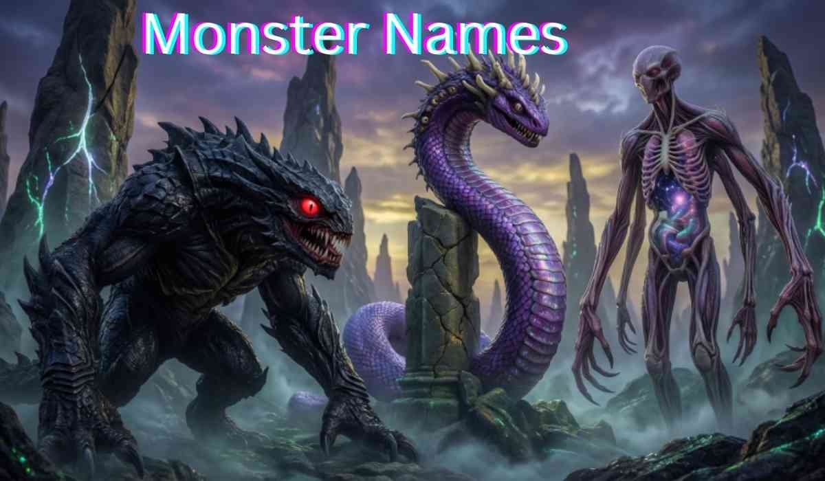Monster Names