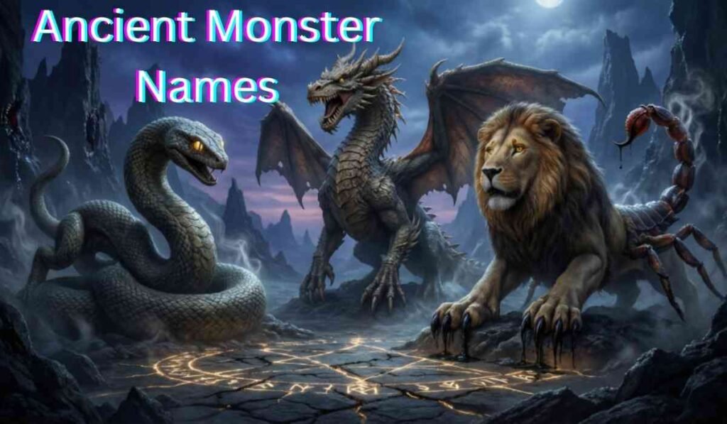 Ancient Monster Names