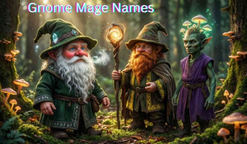 Gnome Mage Names