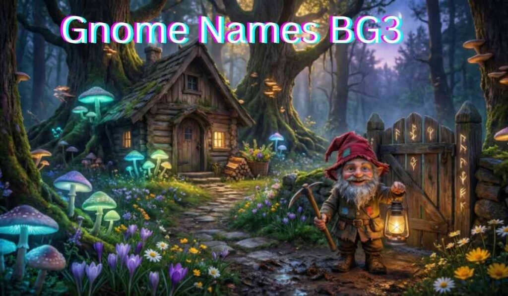 Gnome Names BG3