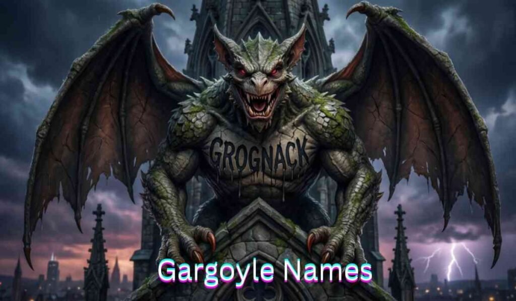 One Word Badass Names For Gargoyle