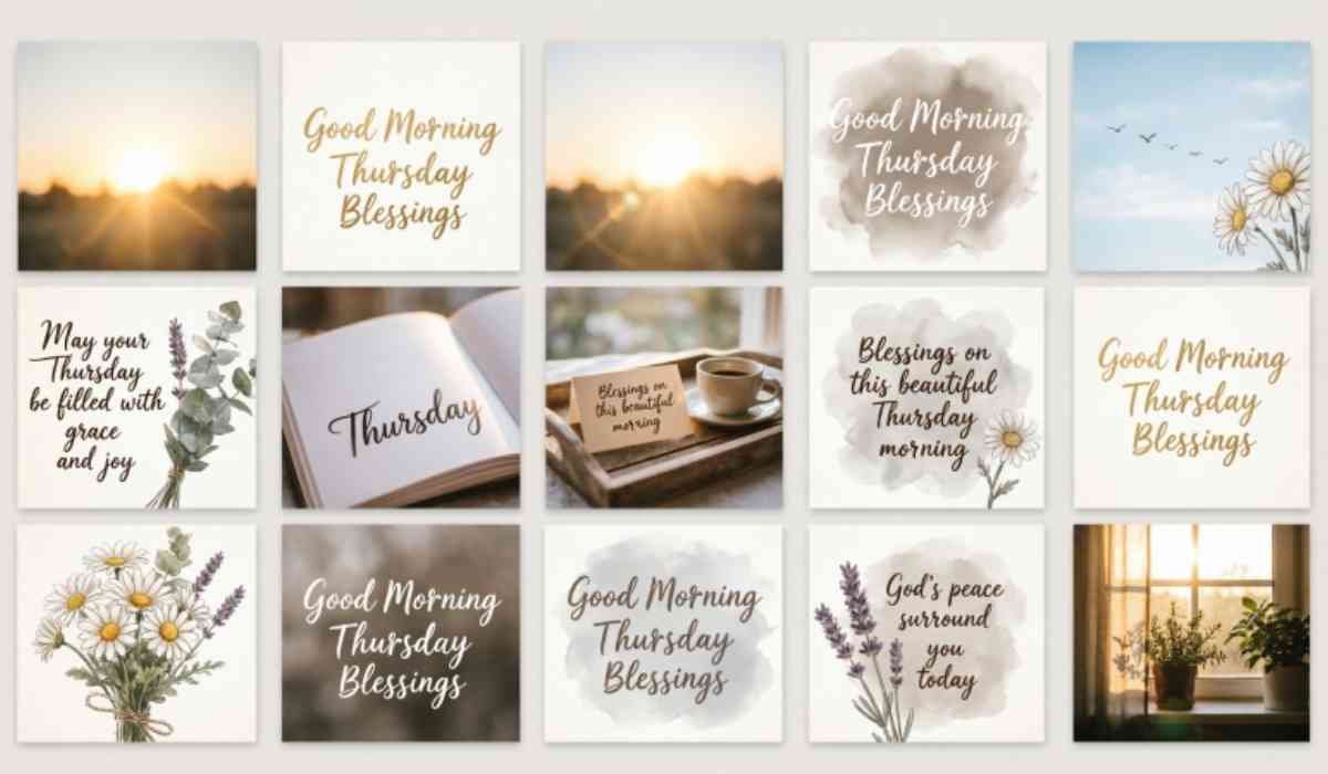 Good Morning Thursday Blessings