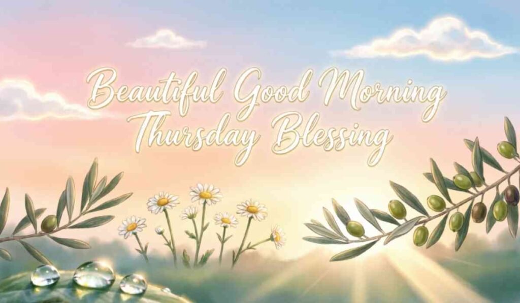 Beautiful Good Morning Thursday Blessing