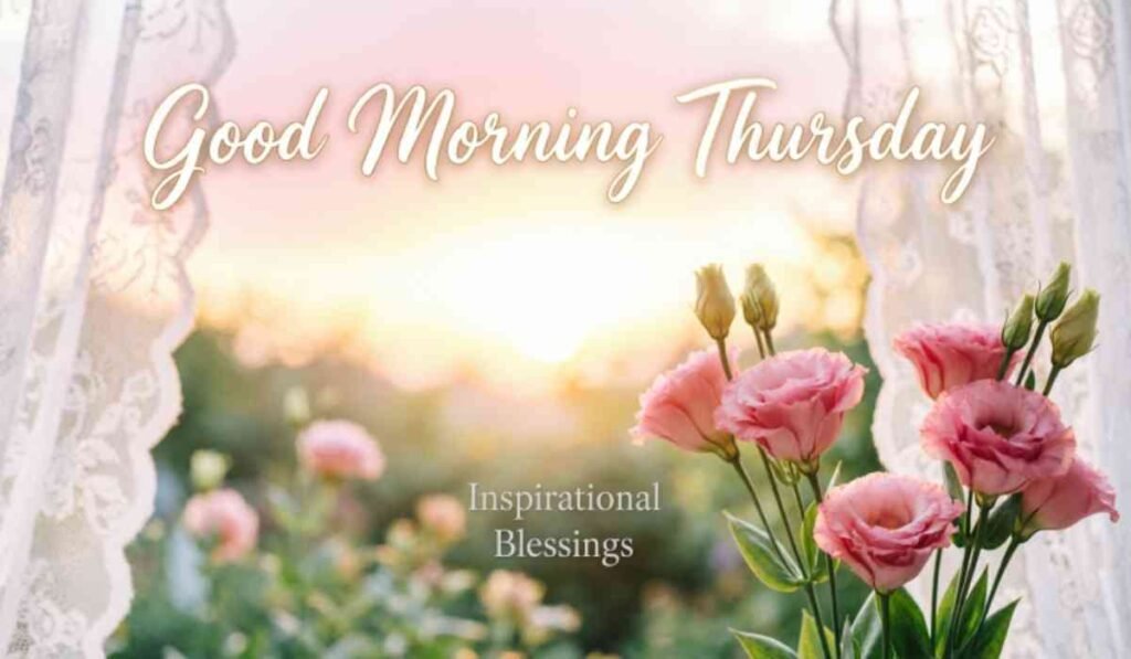 Good Morning Thursday Inspirational Blessings