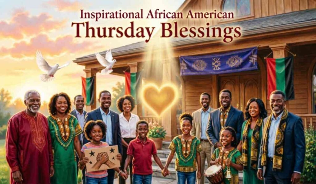Inspirational African American Thursday Blessings