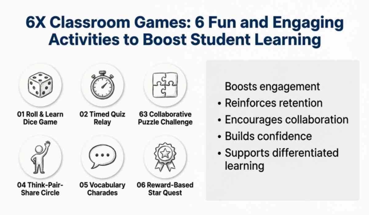 6X Classroom Games